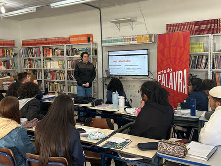 Estudantes de São Leopoldo participam de oficina literária “RPG & Literatura com Câmara Cascudo"