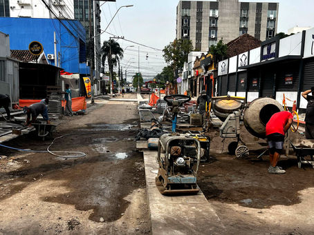 Revitalização da Rua Independência avança para a fase final