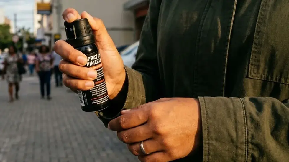 Nova lei autoriza venda de spray de pimenta para mulheres maiores de 18 anos