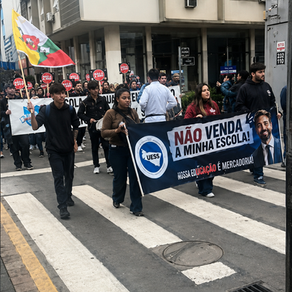Comunidade escolar se mobiliza em São Leopoldo contra projeto de privatização da gestão de escolas estaduais