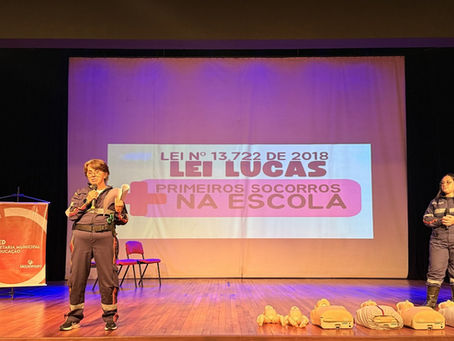 Mais de 700 profissionais da educação participam de formação em primeiros socorros em São Leopoldo