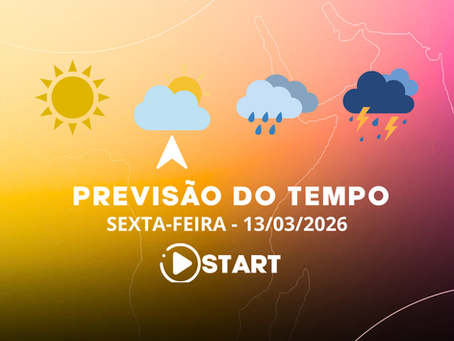 Sexta-feira (13) segue com tempo abafado e chuvas isoladas em várias regiões do RS