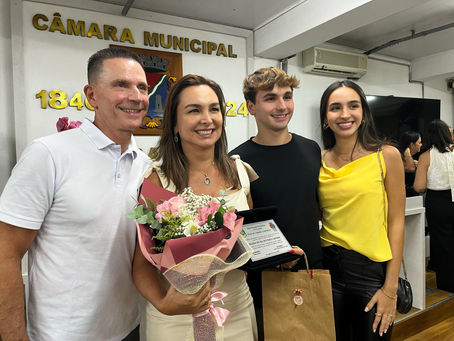 São Leopoldo: Vice-prefeita Regina Caetano (PP), recebe título de cidadã leopoldense