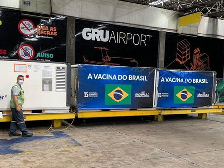 Butantan entrega mais 1 milhão de doses de Coronavac ao Ministério da Saúde