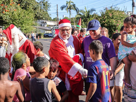 25ª Festa de Natal das Crianças reúne mais de 500 participantes na comunidade da Duque