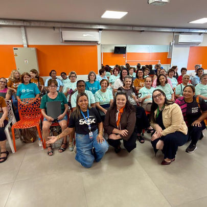 Sesc São Leopoldo promove curso de inclusão digital para grupo Maturidade Ativa