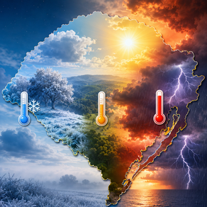 Semana terá virada no tempo no RS: frio dá lugar ao calor e aumenta o risco de temporais