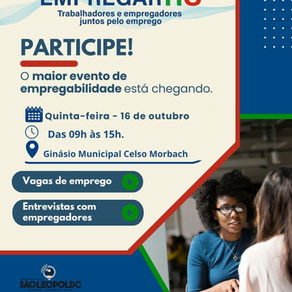 O maior feirão de emprego do Rio Grande do Sul chega em São Leopoldo