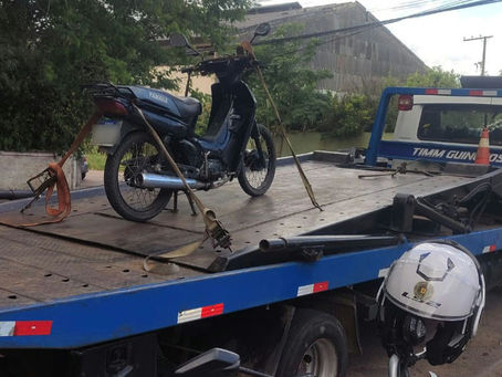 Homem é preso com moto furtada no bairro Santo André, em São Leopoldo