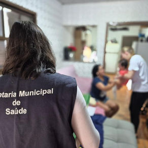 Secretaria da Saúde realiza ações do Programa Primeira Infância Melhor no bairro Santa Marta