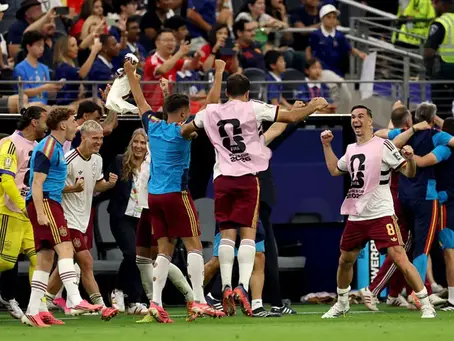 Espanha vence a França por 2 a 0 e garante vaga na final da Copa do Mundo