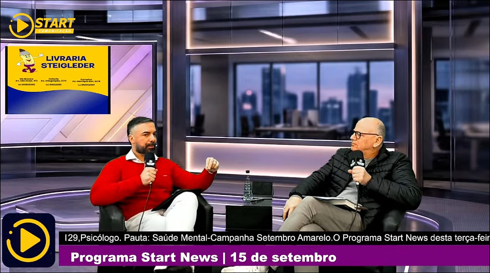 Foto: Reprodução/Programa Start News