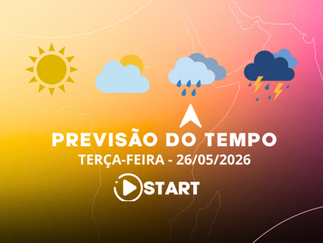 Terça-feira (26) terá tempo instável, chuva e temperaturas mais baixas no RS