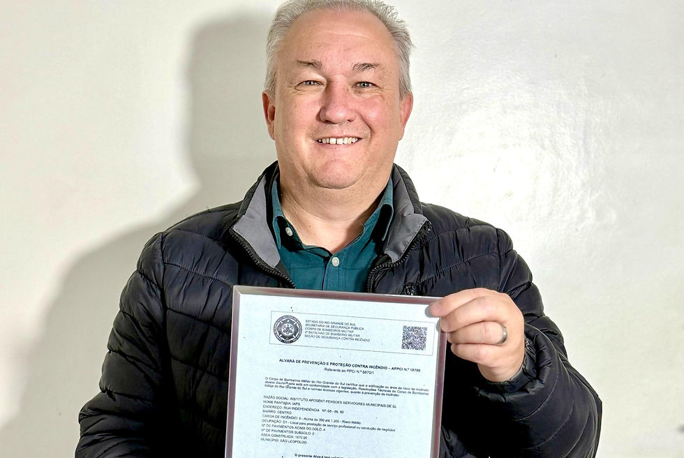 Câmara de São Leopoldo obtém APPCI e reforça segurança do prédio histórico