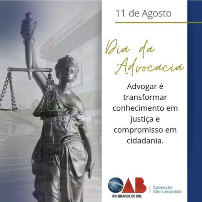 A nobreza de defender - Por Diretoria Executiva — OAB São Leopoldo