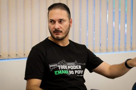 Vereador Juliano Souto (PL) é autor do projeto de lei. Foto: Gabriela Panassal/CMNH