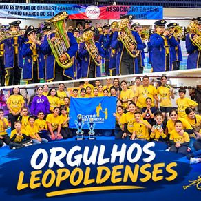 Centro Medianeira conquista cinco premiações no Campeonato Estadual de Bandas e Fanfarras
