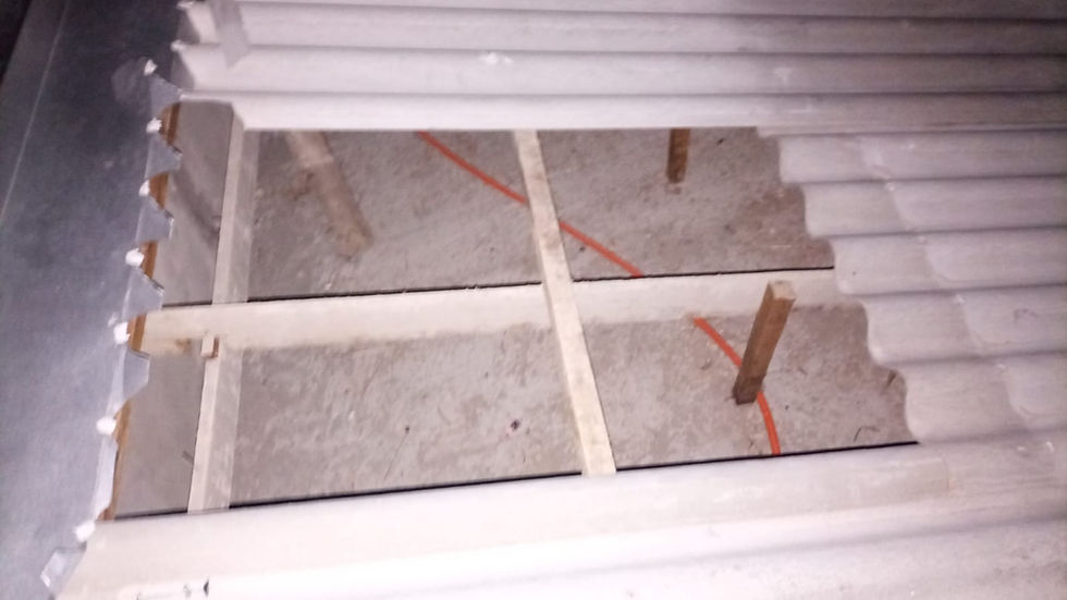 Preso no telhado: homem tentava perfurar laje para invadir casa no bairro Santa Tereza em São Leopoldo