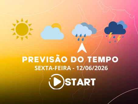 Sexta-feira (12) terá tempo instável na maior parte do RS