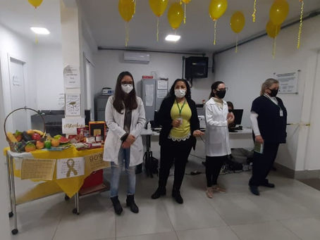 UBS Santa Marta em São Leopoldo promove ação alusiva ao Setembro Amarelo