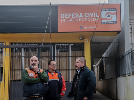 São Leopoldo: Defesa Civil Municipal ganha sede própria e vai se transformar em secretaria