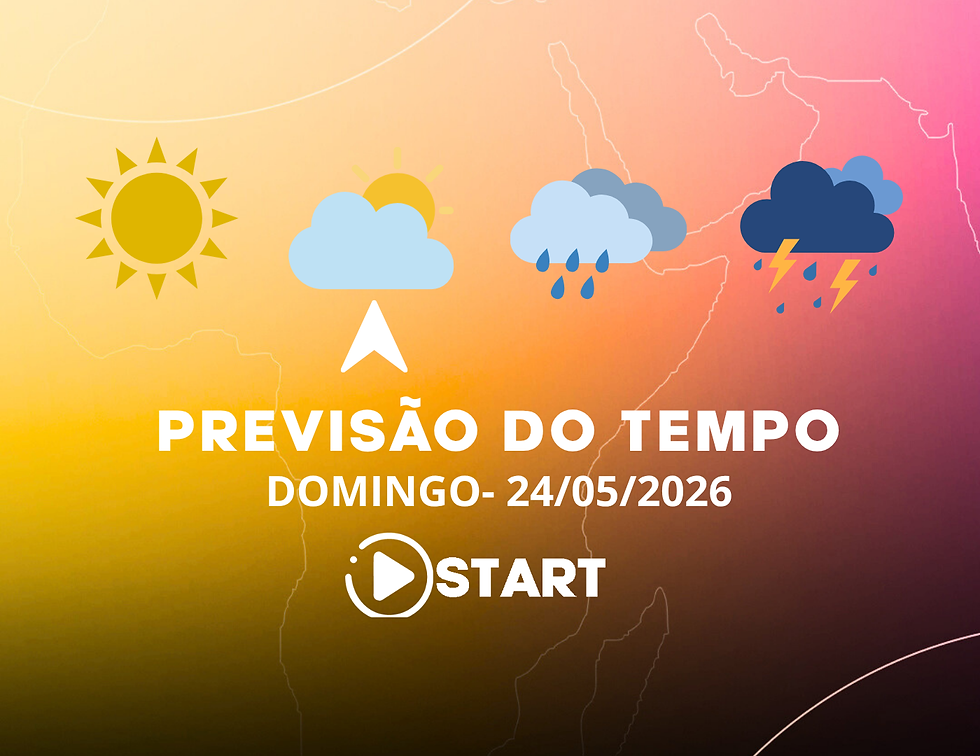 Domingo (24) terá tempo firme e temperaturas mais agradáveis no Rio Grande do Sul