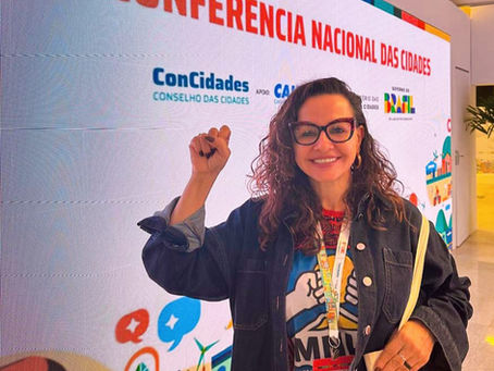 Vereadora Karina Camillo representa São Leopoldo na 6ª Conferência Nacional das Cidades
