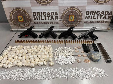 Homem é preso com mais de 2 mil porções de cocaína na Zona Leste de Porto Alegre