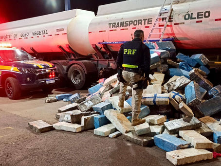 Apreensões de drogas pela PRF triplicam durante enchentes no RS