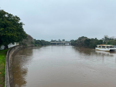 Rio dos Sinos volta a ficar acima da cota de inundação e Defesa Civil alerta para risco de alagamentos em São Leopoldo