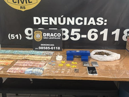 Operação contra esquema de tele-entrega de drogas prende seis pessoas em São Leopoldo e região