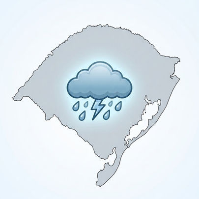 Chuva retorna ao Rio Grande do Sul nesta terça-feira (11) e atinge várias regiões