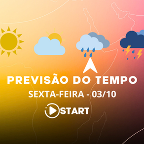Sexta-feira(03), segue com tempo instável em boa parte do Rio Grande do Sul 