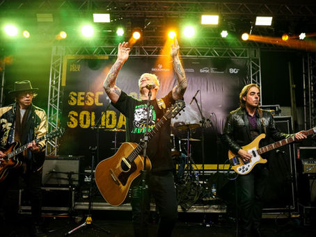 Sesc + Rock Solidário reúne cerca de 2 mil pessoas e arrecada mais de mil donativos em São Leopoldo