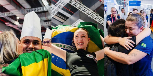 Senac-RS conquista três medalhas de excelência na WorldSkills 2026 na China