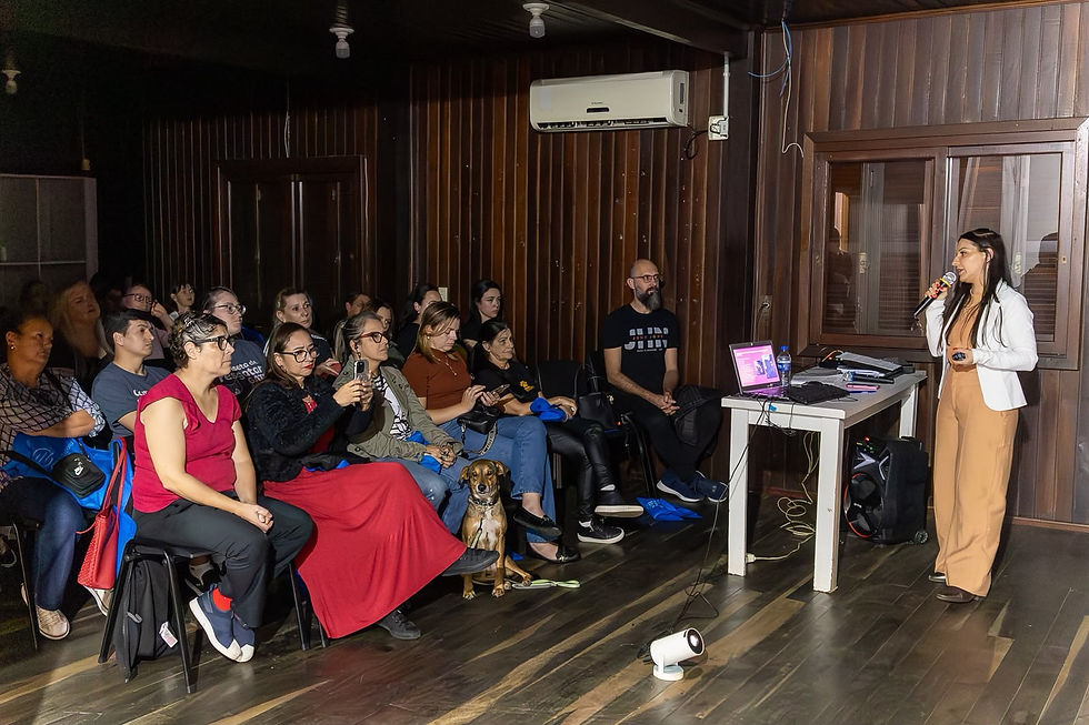 Evento reúne voluntários e especialistas para fortalecer resgate animal em situações de emergência