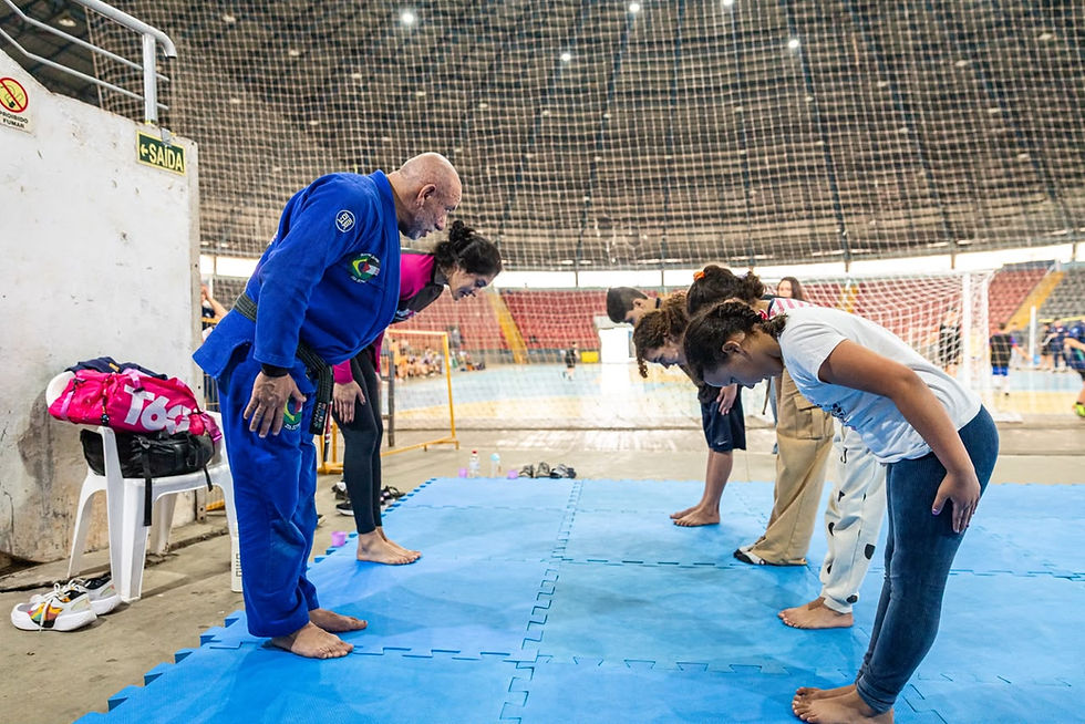Projeto gratuito de jiu-jitsu da Prefeitura de São Leopoldo já reúne cerca de 60 alunos
