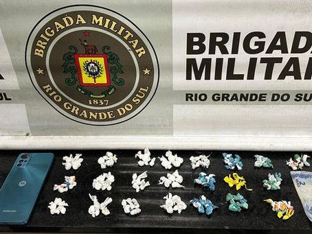 Foragido do Presídio Estadual de Canela é recapturado vendendo drogas em Capão da Canoa