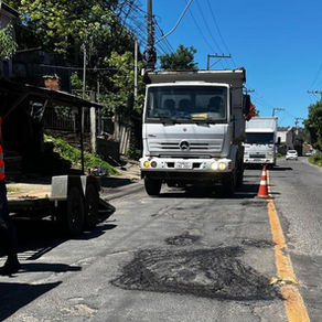 São Leopoldo intensifica Operação Tapa-buraco com ações em diferentes pontos da cidade
