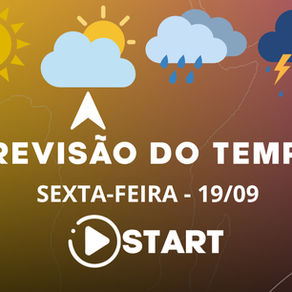 Sexta-feira com tempo firme e temperaturas próximas dos 30ºC na maior parte do RS