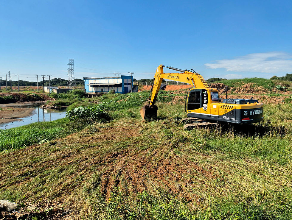 São Leopoldo inicia desassoreamento do arroio Gauchinho para reforçar controle de cheias