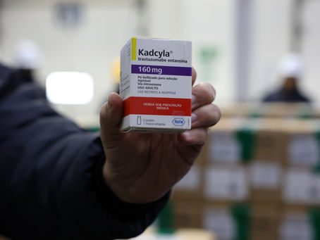 Ministério da Saúde(SUS) recebe primeiro lote de remédio inovador para tratamento de câncer de mama