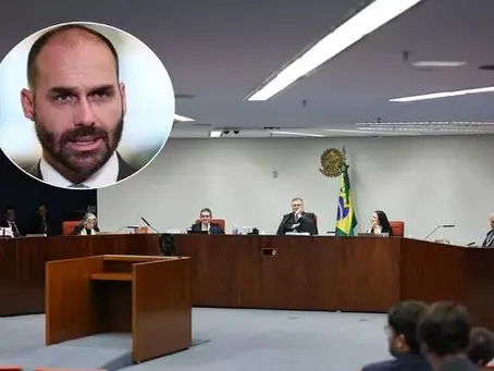 STF fixa pena de 4 anos e 2 meses de prisão para Eduardo Bolsonaro por coação no curso do processo