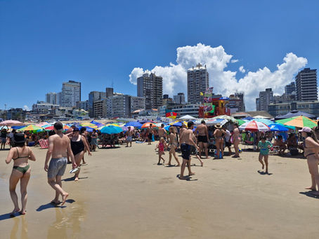 Feriados de fim de ano levam uma das maiores multidões da história ao litoral gaúcho