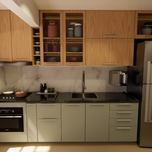 Cozinha Linear