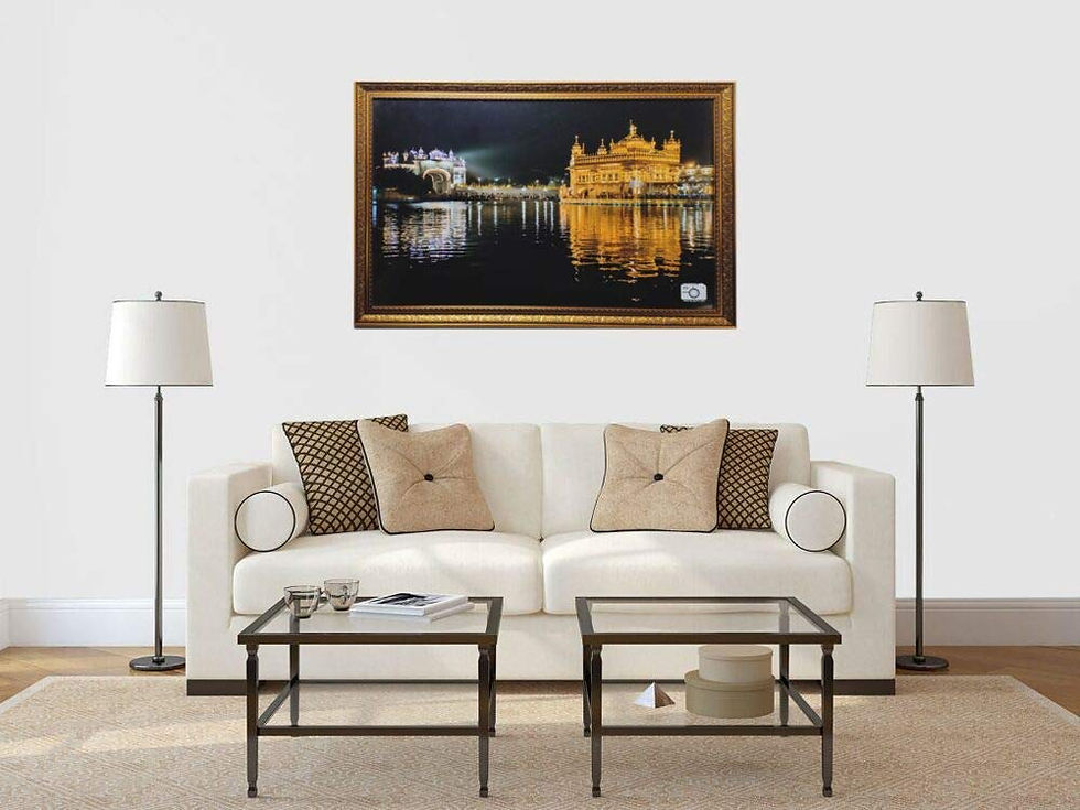 サムネイル： Conception Shot by Agrim Jain Golden Temple Amritsar Framed Scenery Shri Harmand