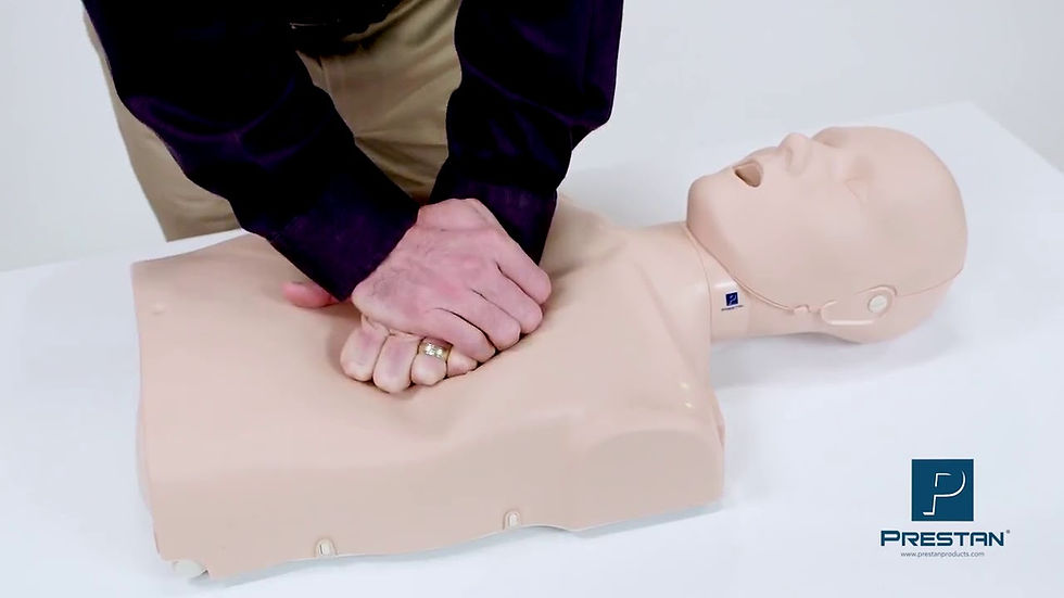 Thumbnail: PRESTAN | Professional ADULT CPR-AED TRAINING MANIKIN | With Rate Monitor