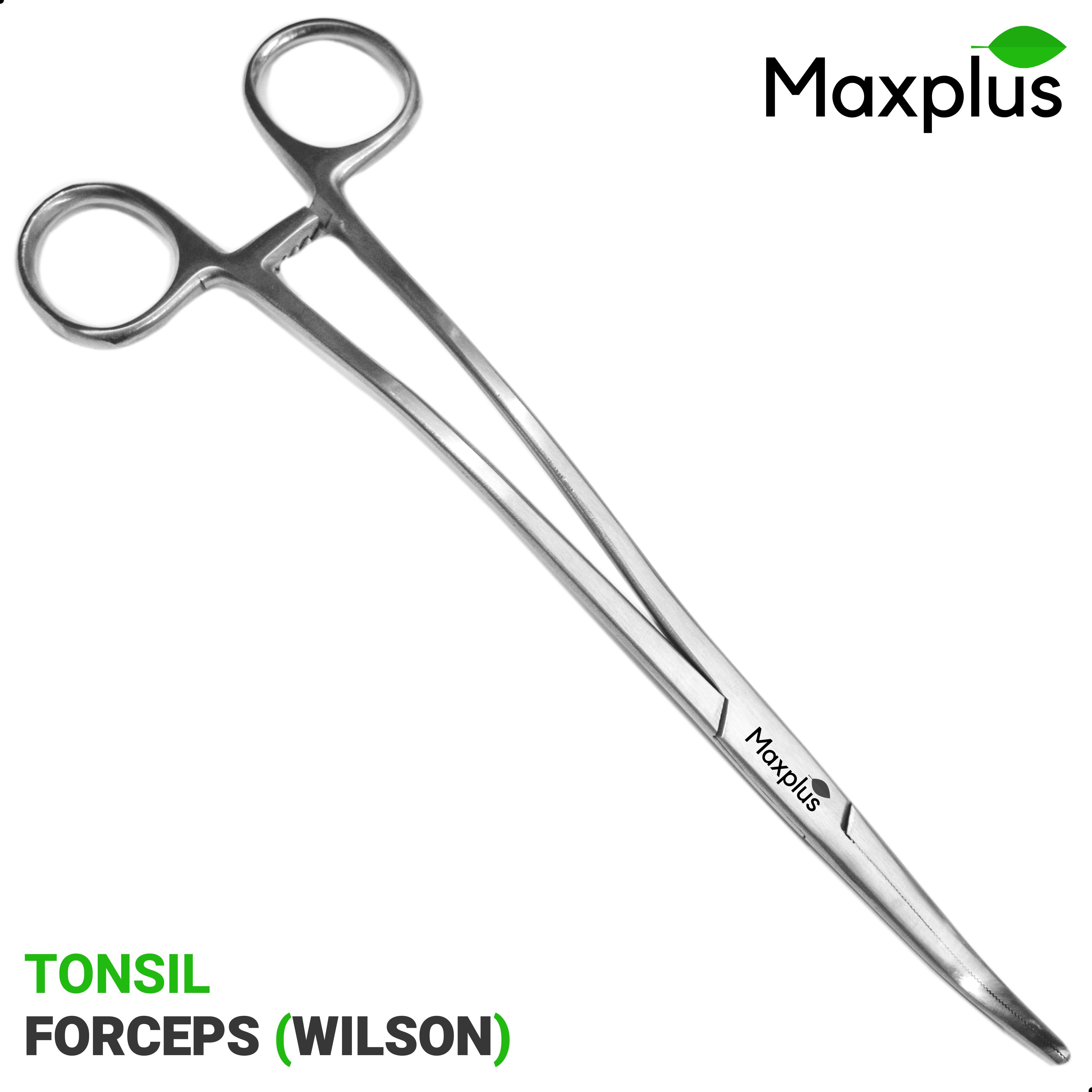 TONSIL ARTERY FORCEP WILSON | Max Plus India | Forceps | Scissors | Dilators | Best Surgical Instrument Manufacturer