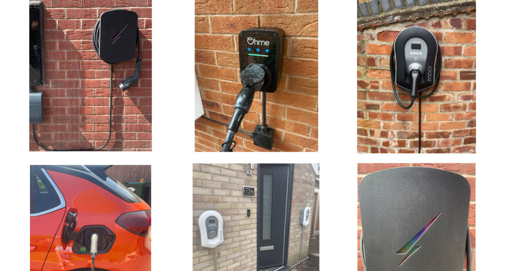 installed ev chargers derby