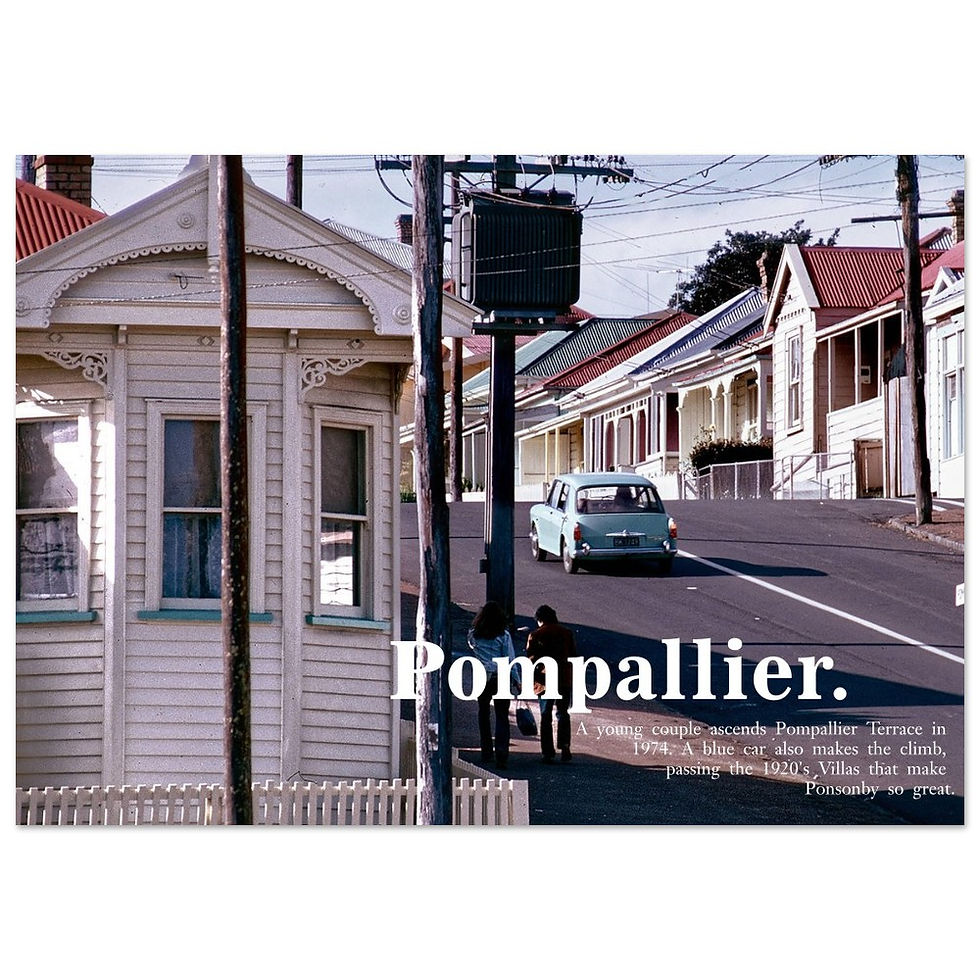Thumbnail: Pompallier Terrace, Ponsonby, 1974.